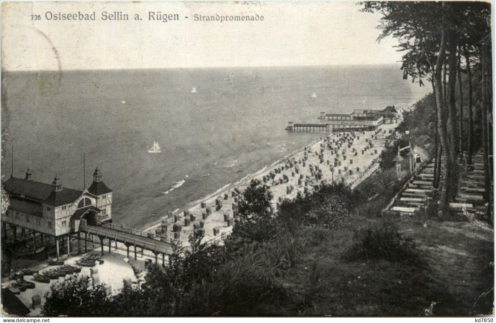 Seebad Sellin/Rügen, Strandpromenade - Rügen