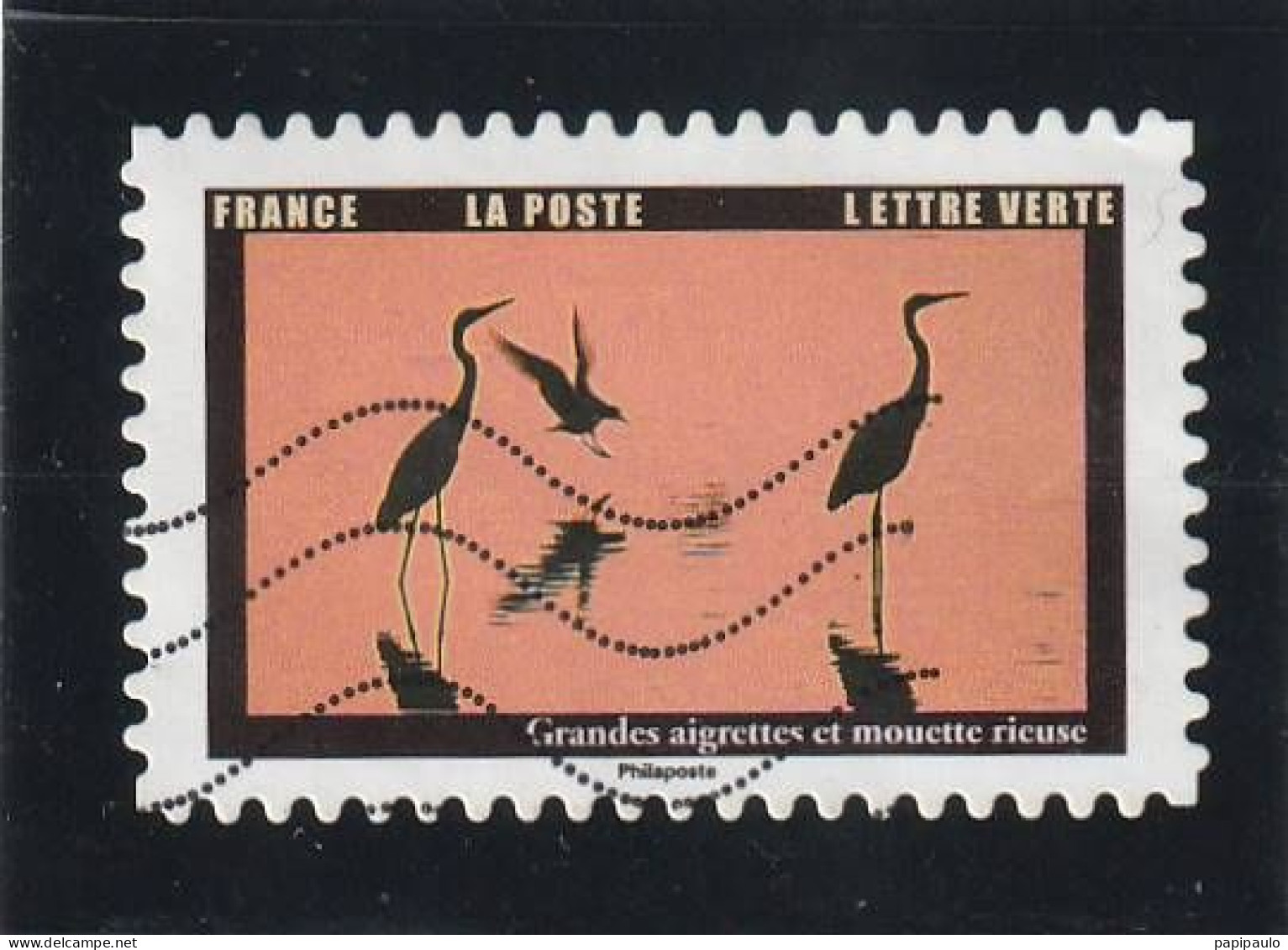 FRANCE  2022  Y&T 2110 Lettre Verte Oblitéré - Used Stamps