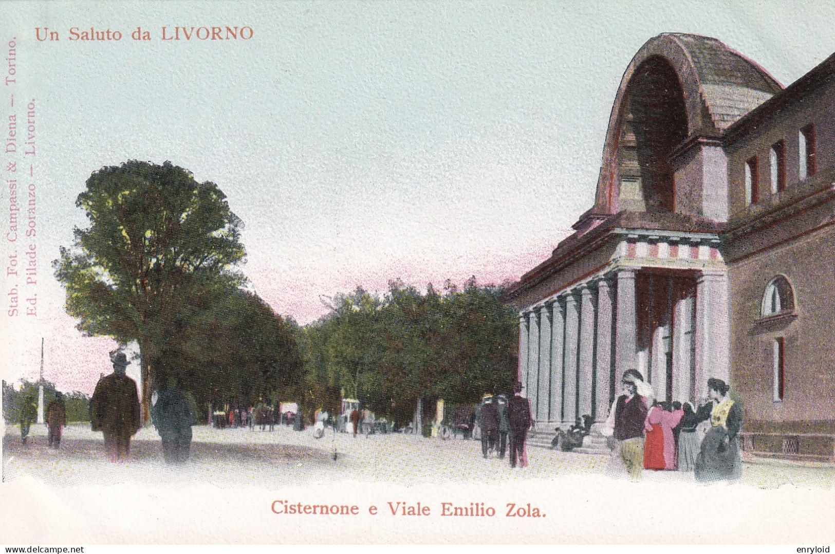 Livorno Cisternone E Viale Emilio Zola - Livorno