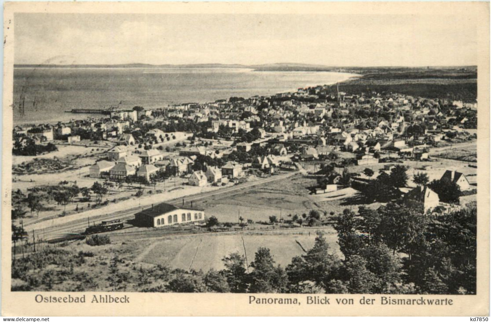 Seebad Ahlbeck, Panorama, Blick Von Der Bismarckwarte - Autres & Non Classés