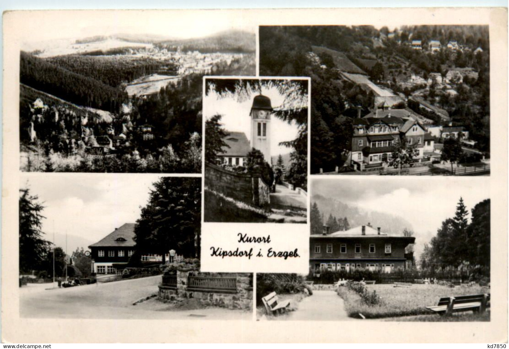 Kurort Kipsdorf I. Erzgeb., - Altenberg