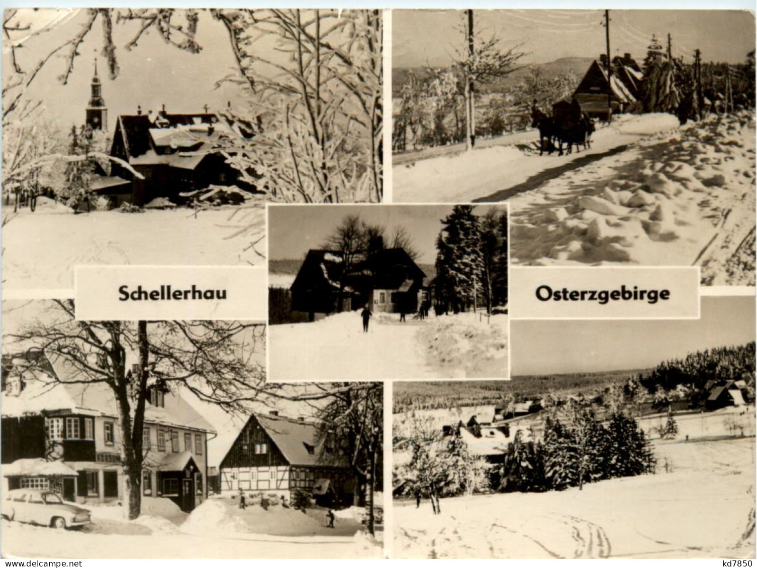 Schellerhau I. Erzgeb., Div. Bilder - Schellerhau