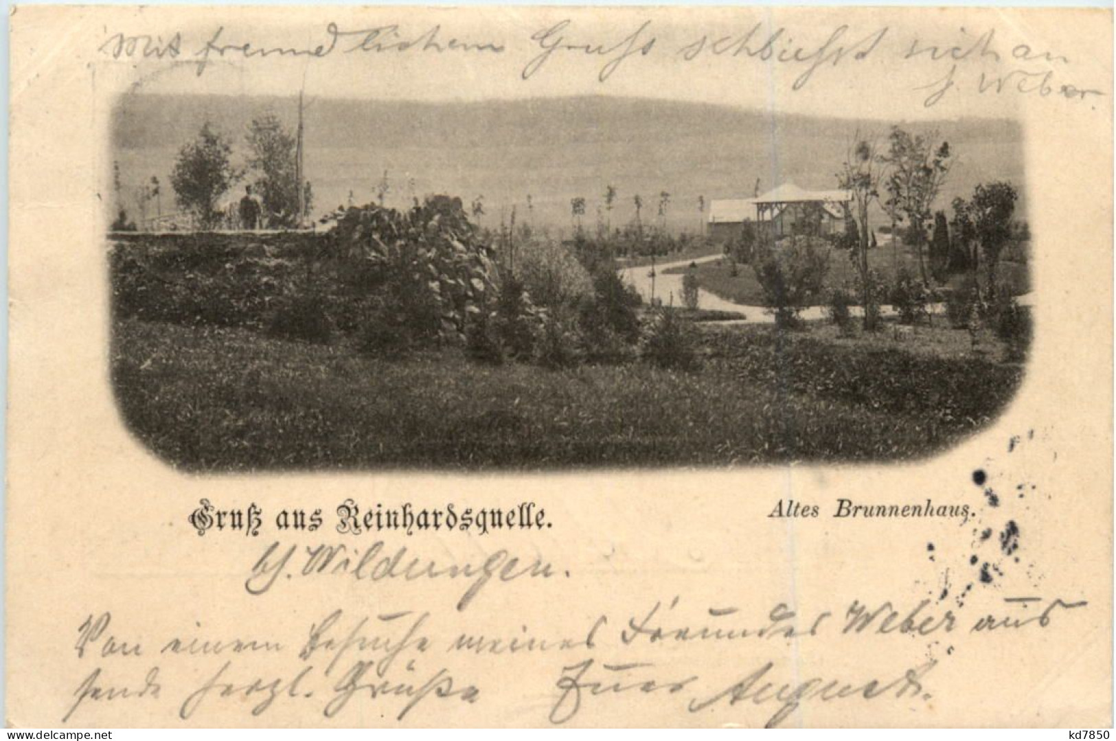 Gruss Aus Reinhardsquelle, Altes Brunnenhaus - Bad Wildungen
