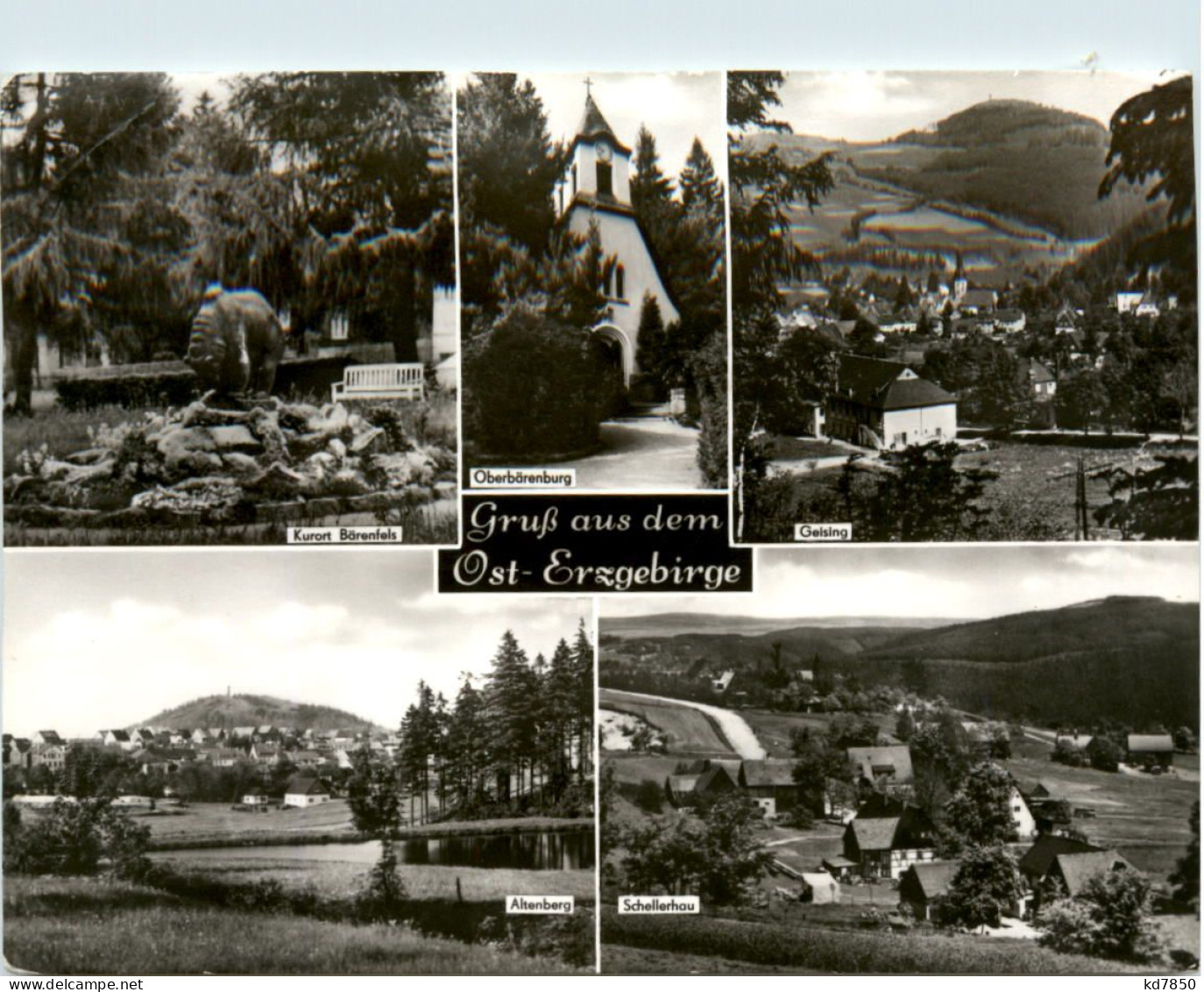 Gruss Aus Dem Ost-Erzgebirge, Div. Bilder - Autres & Non Classés