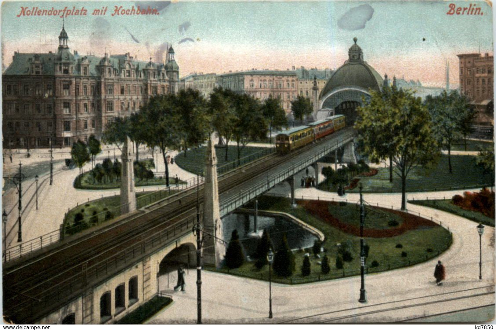 Berlin, Nollendorfplatz Mit Hochbahn - Andere & Zonder Classificatie