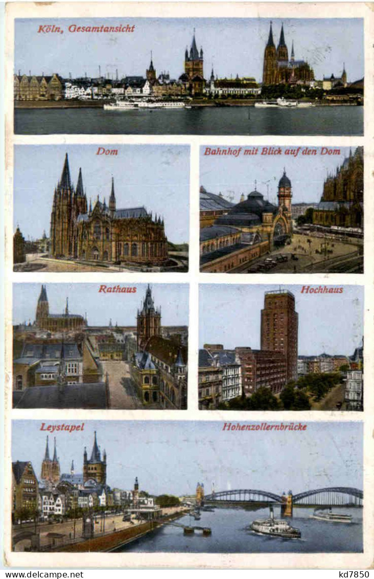 Köln, Gesamtansicht, Div. Bilder - Koeln