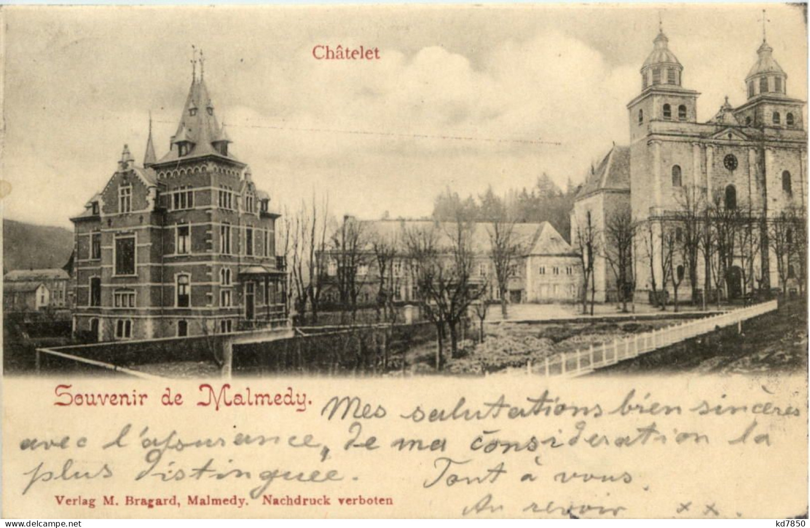 Souvenir De Malmaedy - Chatelet - Malmedy