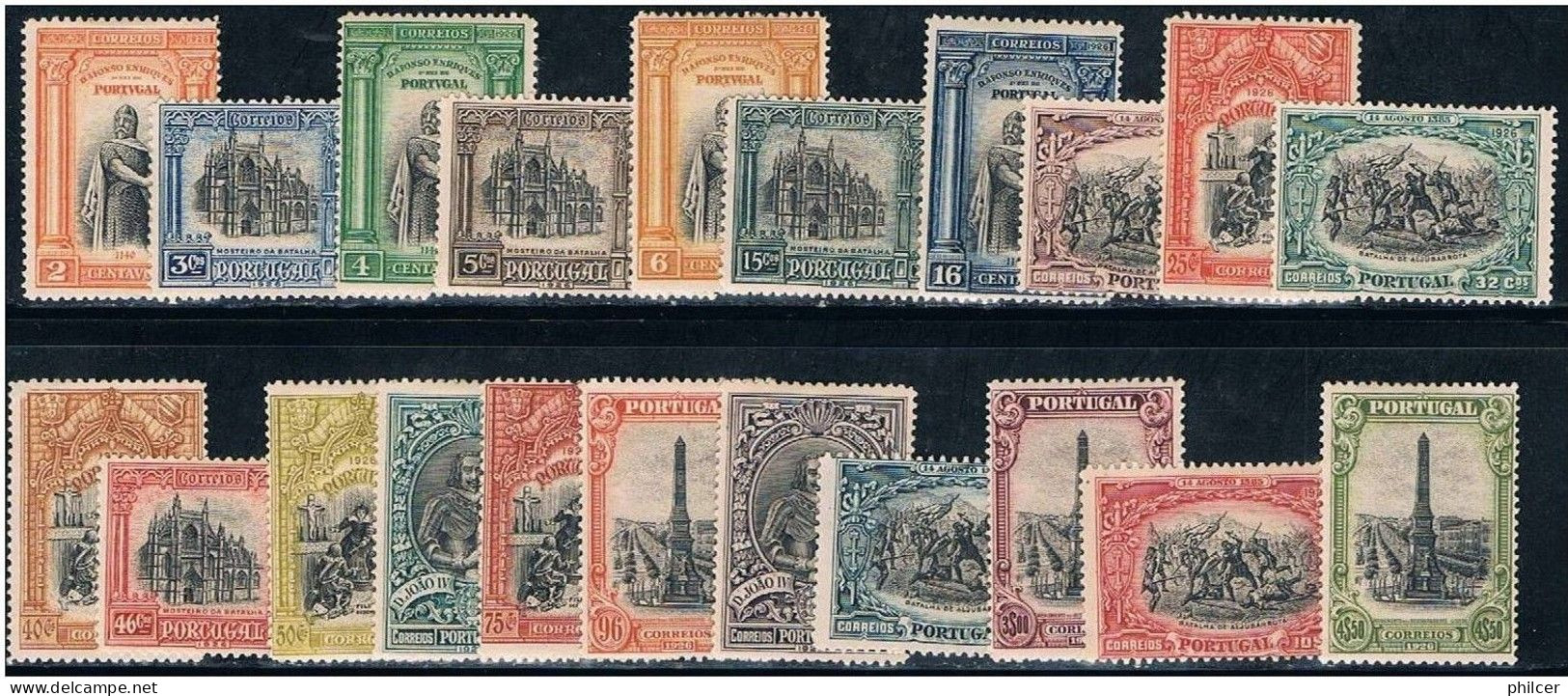 Portugal, 1926, # 361/81, MH - Unused Stamps