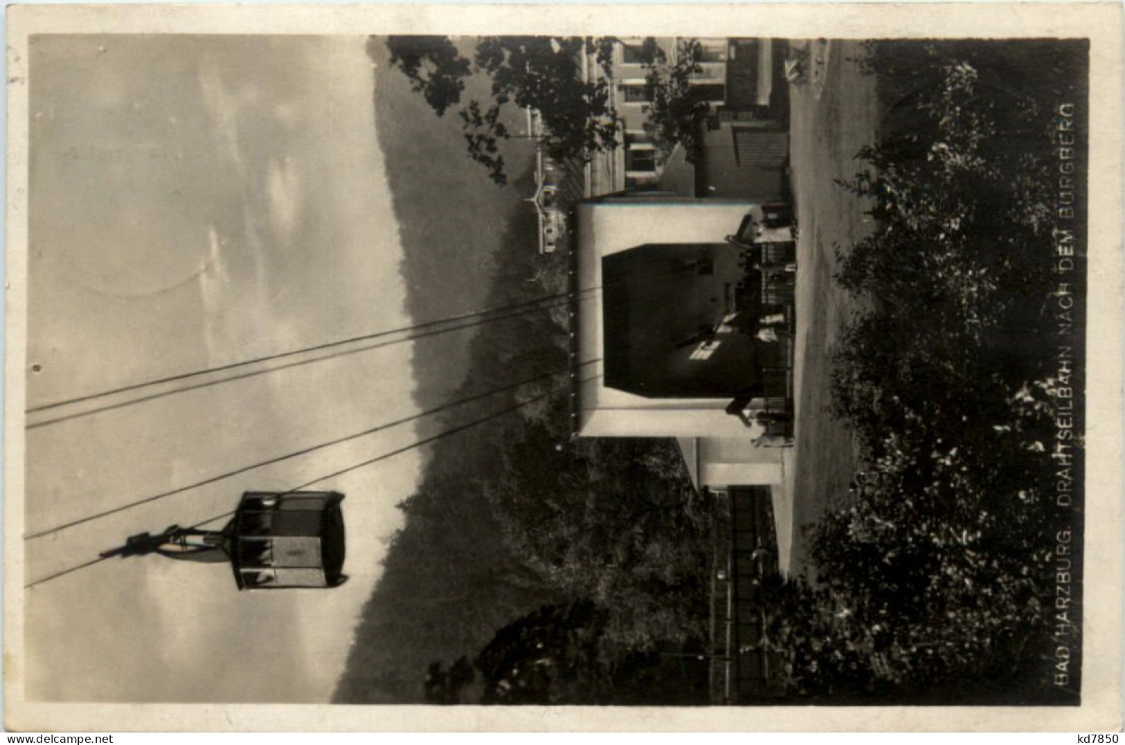 Bad Harzburg, Bergseilbahn Nach Dem Burgberg - Bad Harzburg