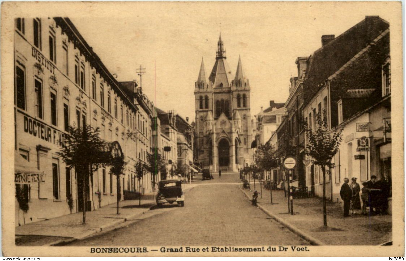 Bonsecours - Grand Rue - Feldpost 3. Reich - Bonsecours