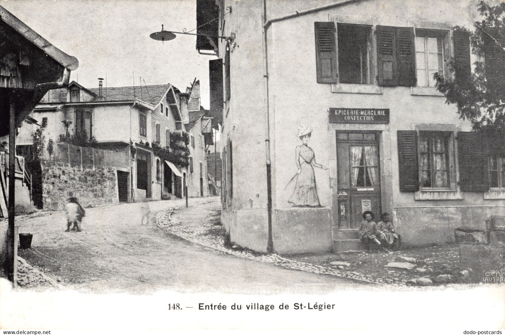 R335474 148. Entree Du Village De St. Legier. Louis Olivier - Monde