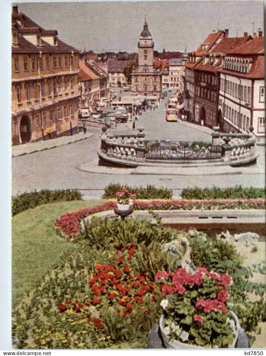 Gotha, Blick Zum Hauptmarkt - Gotha