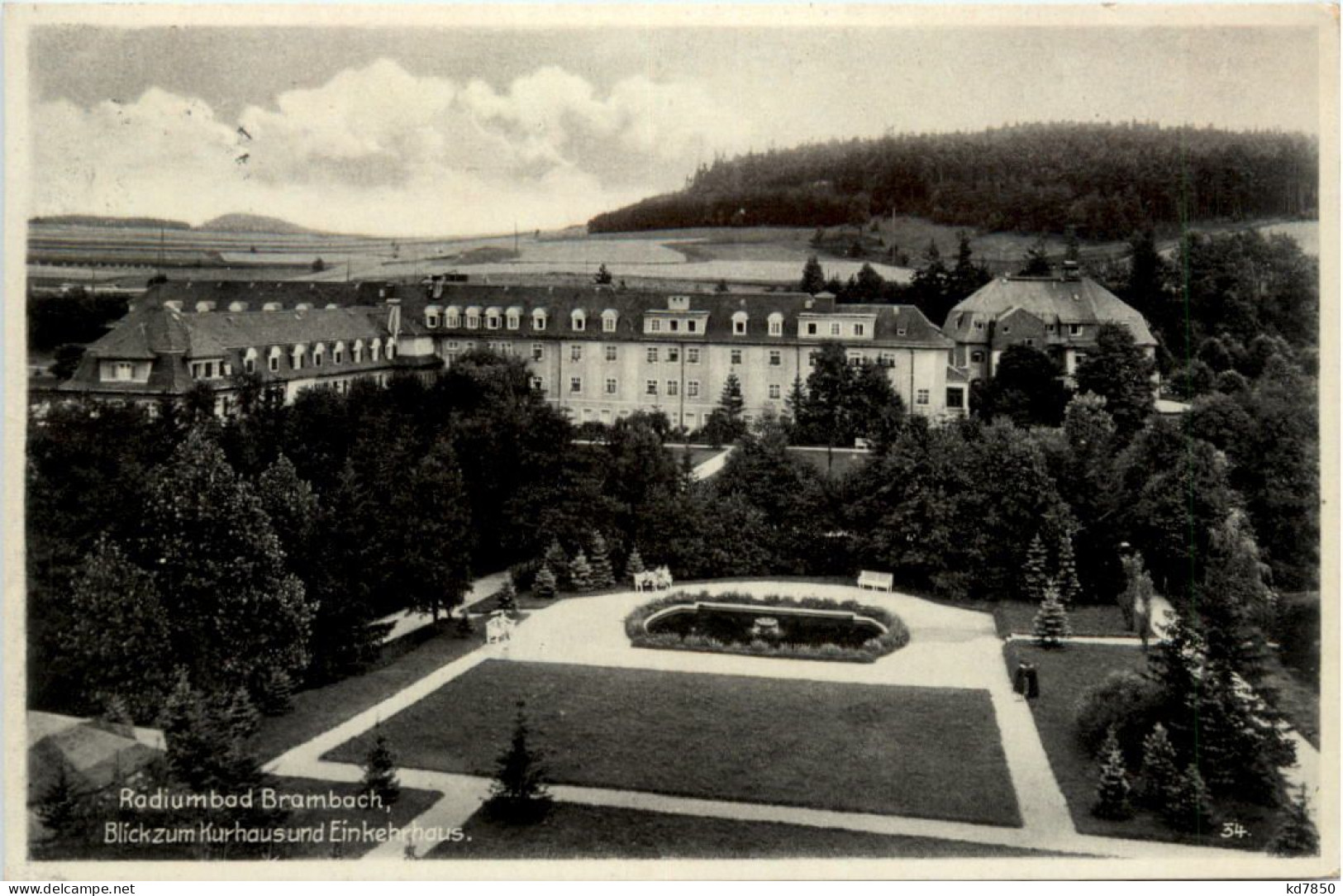 Bad Brambach, Blick Zum Kurhaus - Bad Brambach