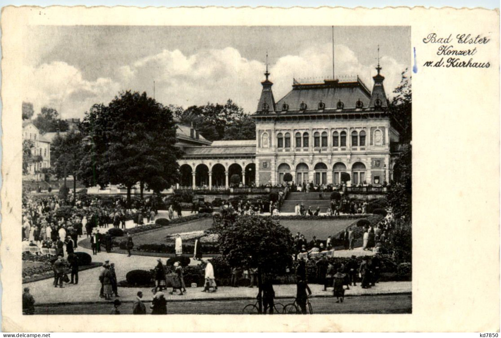 Bad Elster, Konzert V.d. Kurhaus - Bad Elster