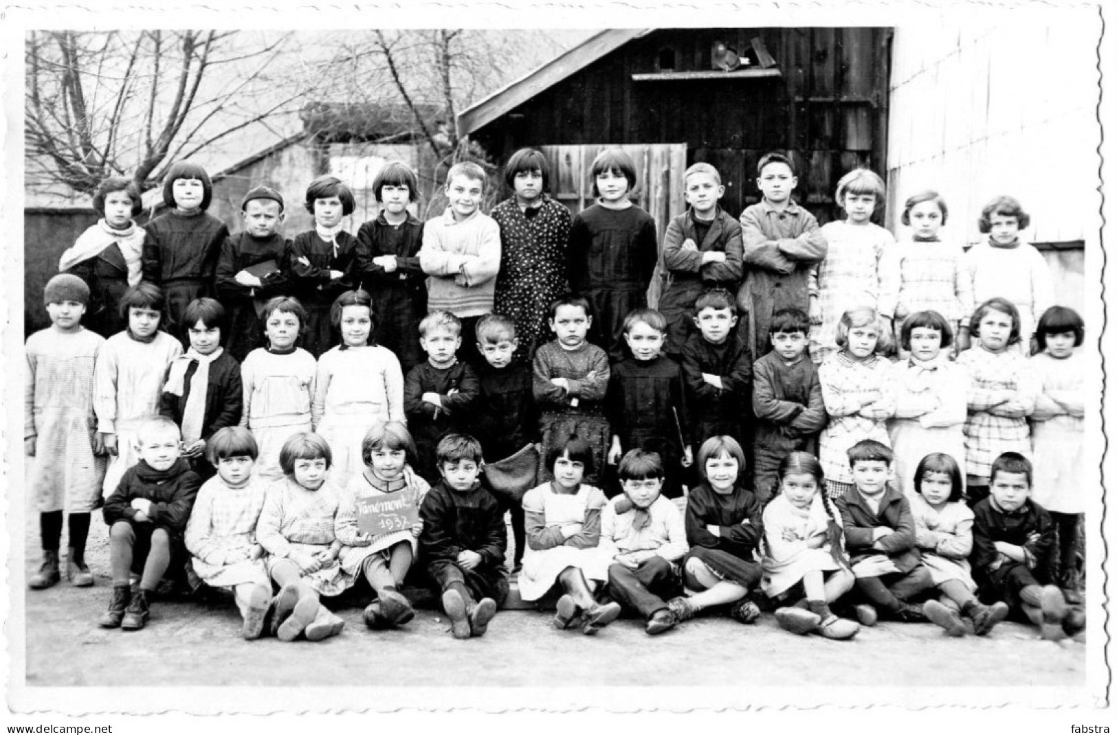 Carte Scolaire 1937 Vanemont - Autres & Non Classés