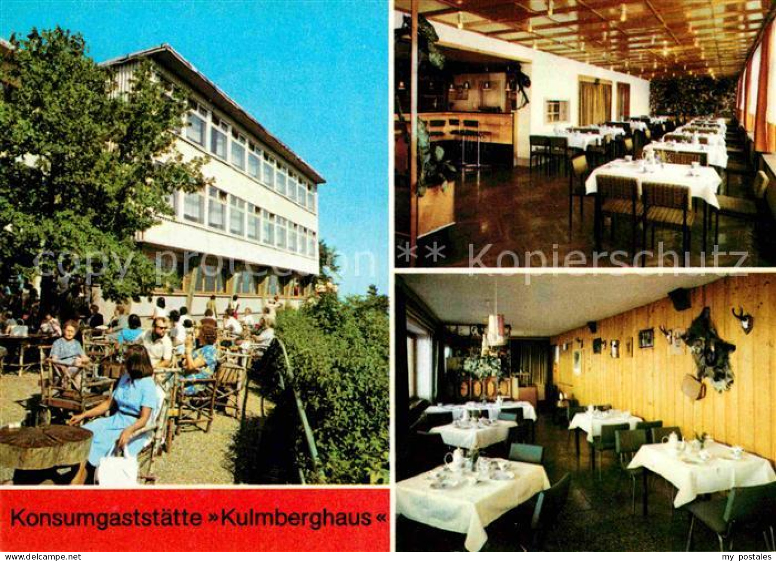 72841645 Saalfeld Saale Restaurant Kulmberghaus Gnomenbar Jaegerstube Saalfeld S - Saalfeld