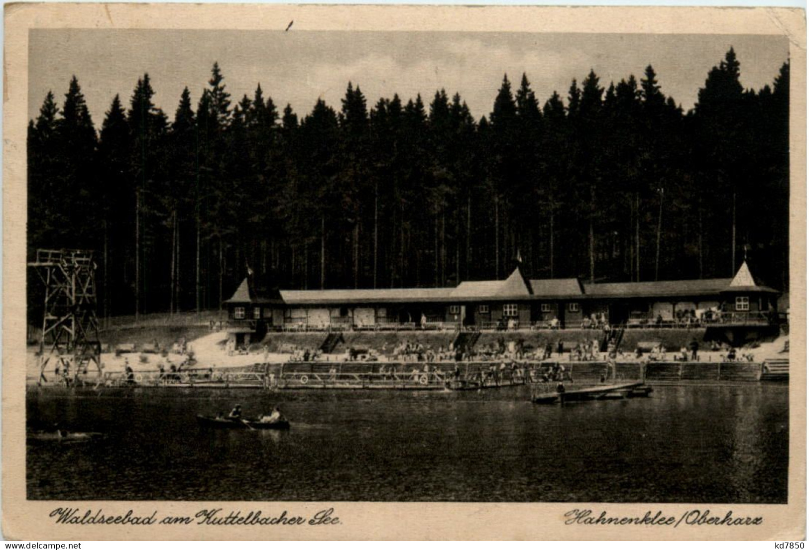 Hahnenklee Im Harz, Waldseebad Am Kuttelbacher See - Goslar