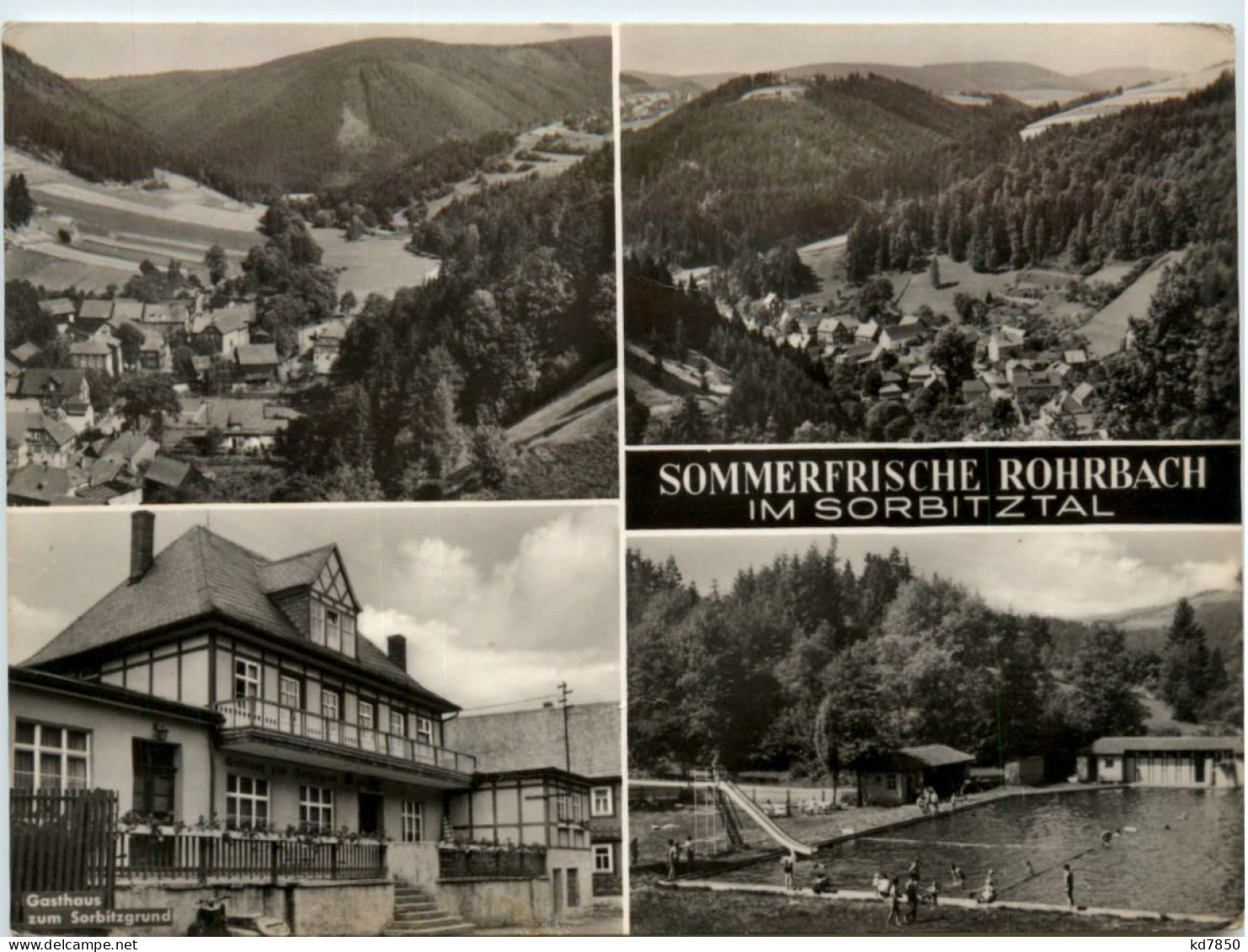 Sommerfrische Rohrbach Im Sorbitztal, Div. Bilder - Saalfeld