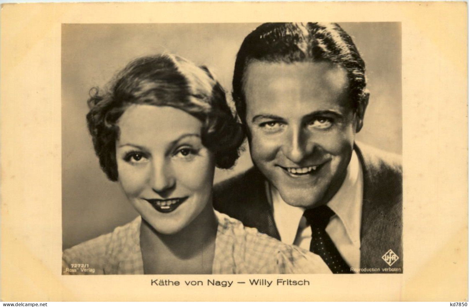 Käthe Von Nagy - Willy Fritsch - Schauspieler - Acteurs