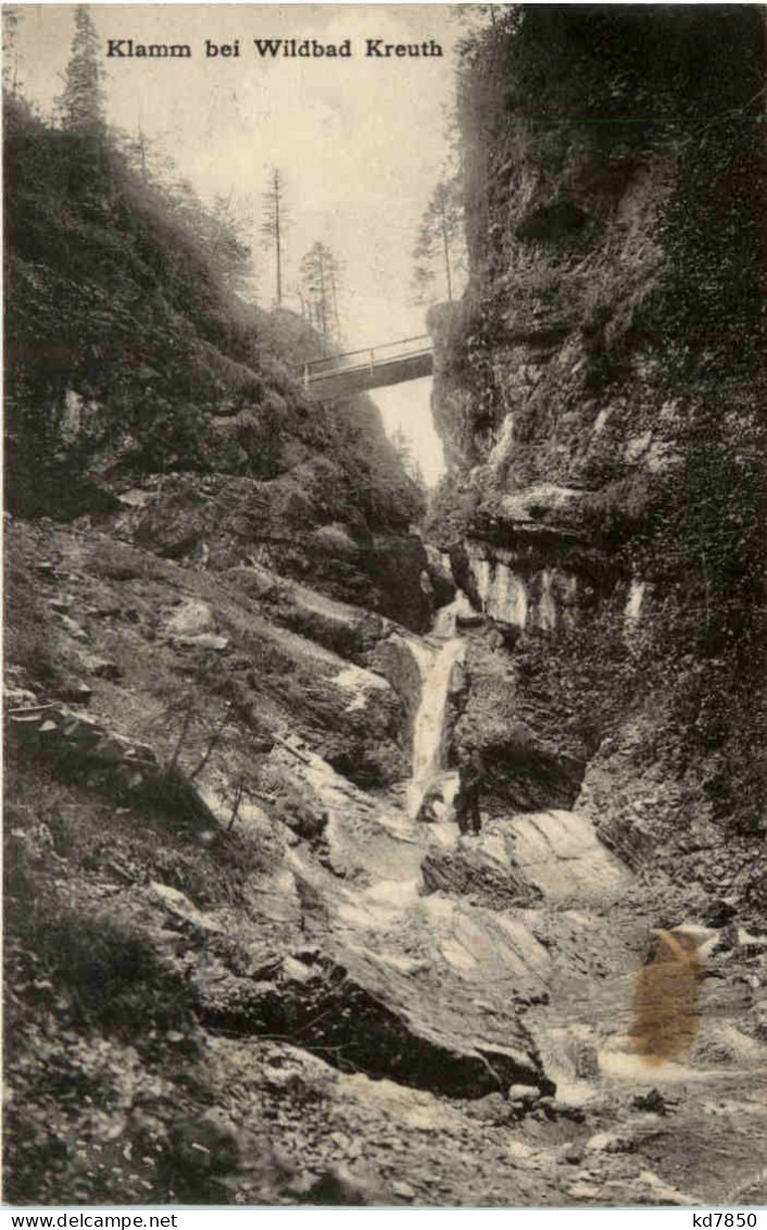 Klamm Bei Wildbad Kreuth - Miesbach