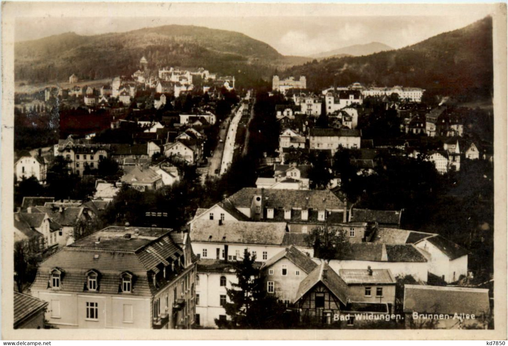 Bad Wildungen, Brunnen-Alle - Bad Wildungen