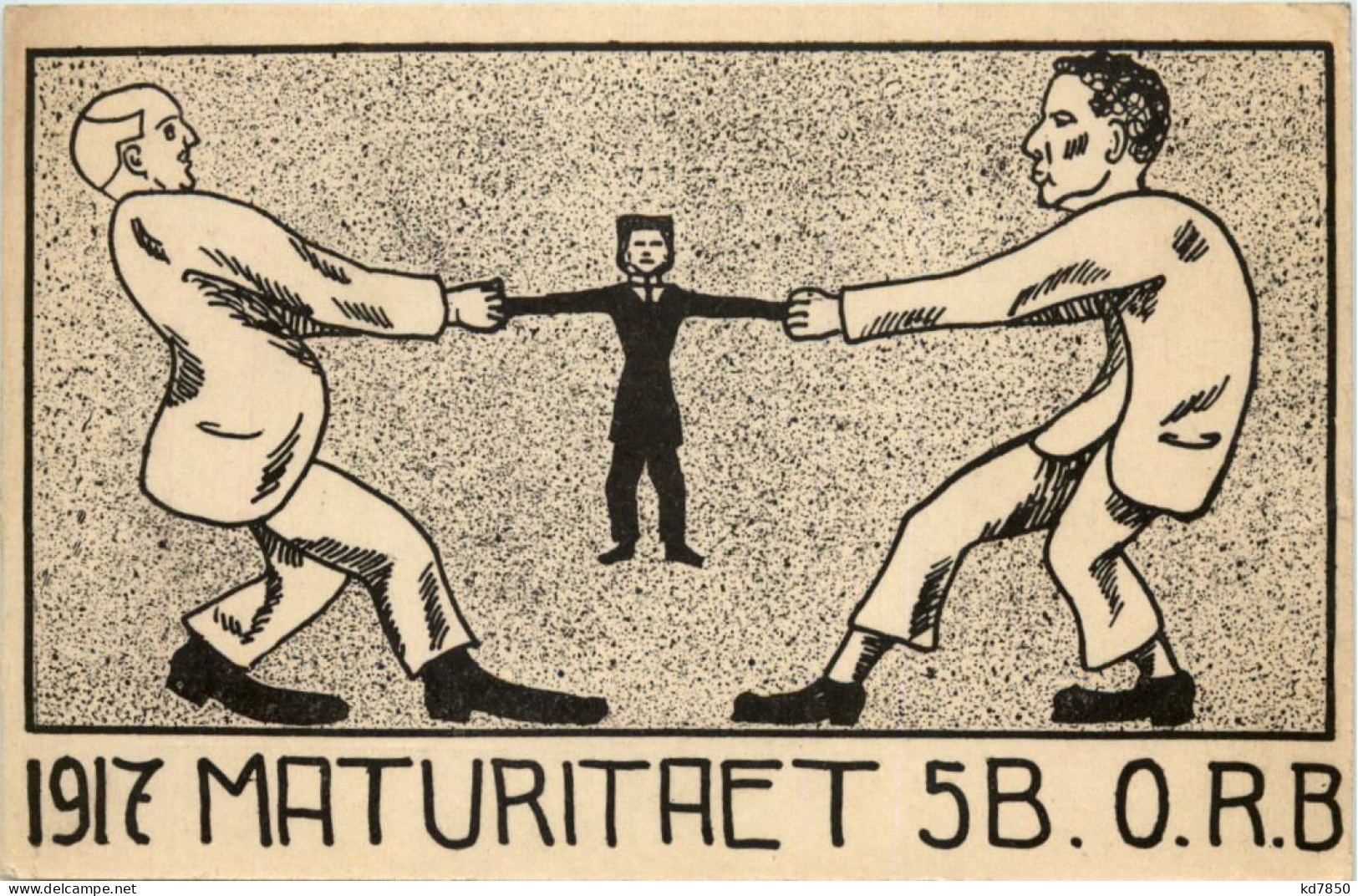 Maturitaet 1917 - 5B O.R.B - Altri & Non Classificati