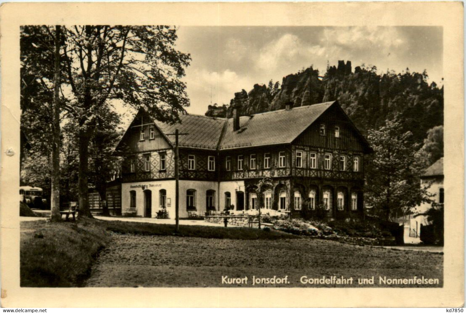 Kurort Jonsdorf, Gondelfahrt Mit Nonnenfelsen - Jonsdorf