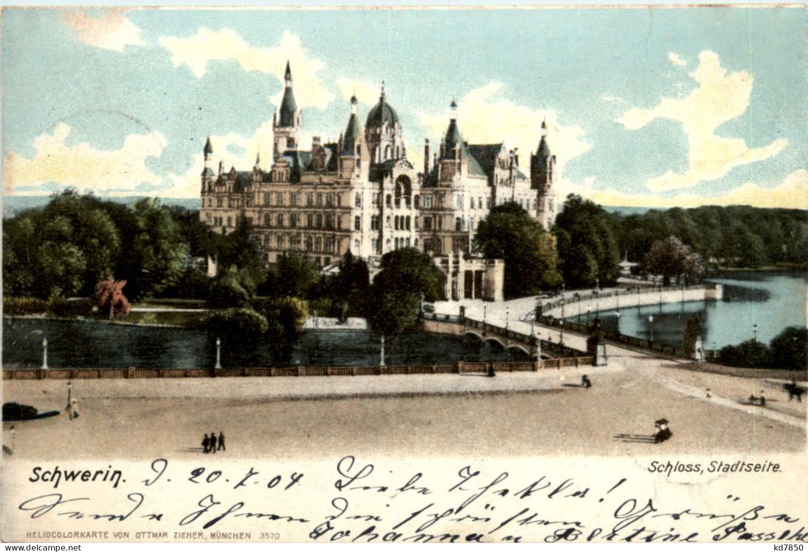 Schwerin, Schloss Stadtseite - Schwerin