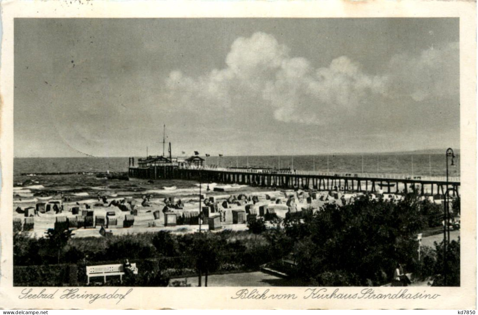 Seebad Heringsdorf, Blick Vom Kurhaus Strandkasino - Andere & Zonder Classificatie