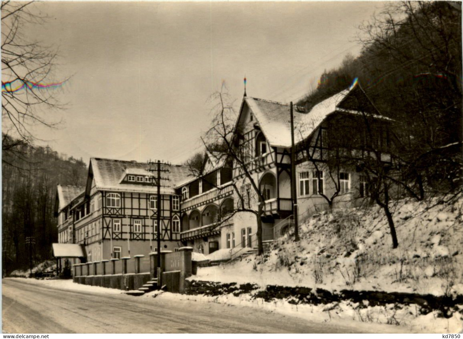 Schwarzatal. Erholungsheim Albert Hähnel - Saalfeld