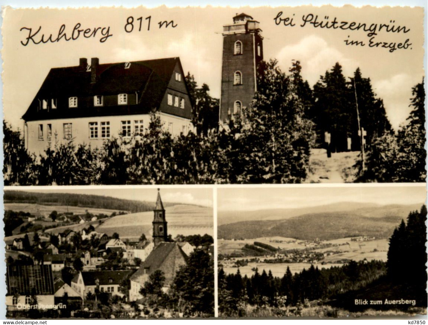 Kuhberg Bei Stützengrün Im Erzgeb., Div. Bilder - Autres & Non Classés