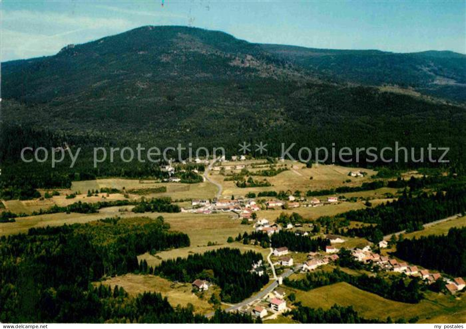 72841602 Zwiesel Niederbayern Fliegeraufnahme  Baernzell - Zwiesel