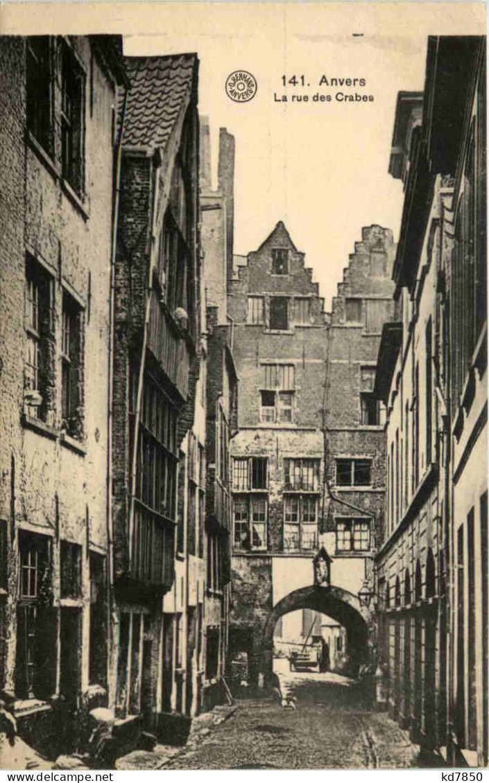 Anvers - La Rue Des Crabes - Antwerpen