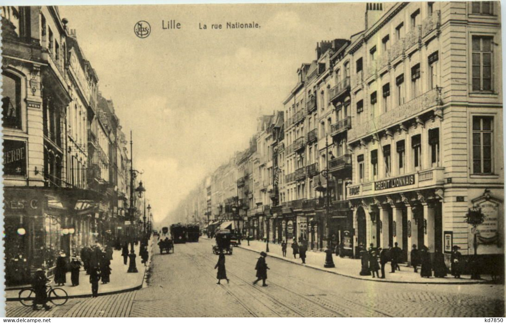 Lille - La Rue Nationale - Lille