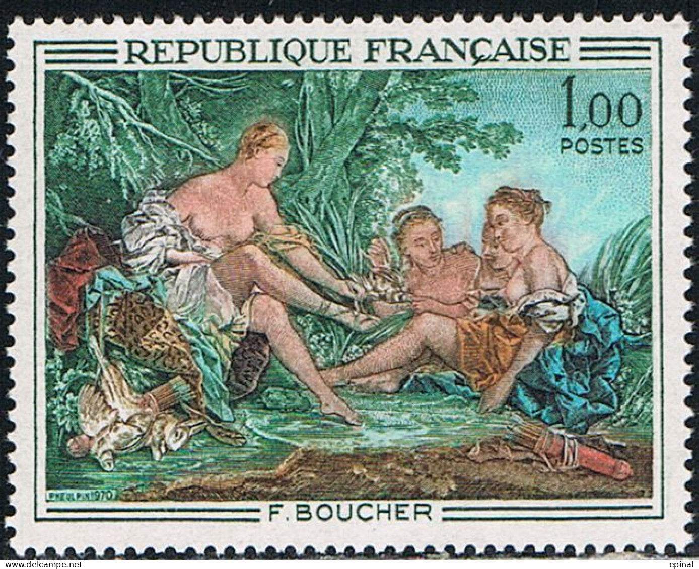 FRANCE : N° 1652 ** (Oeuvres D'art) - PRIX FIXE - - Unused Stamps