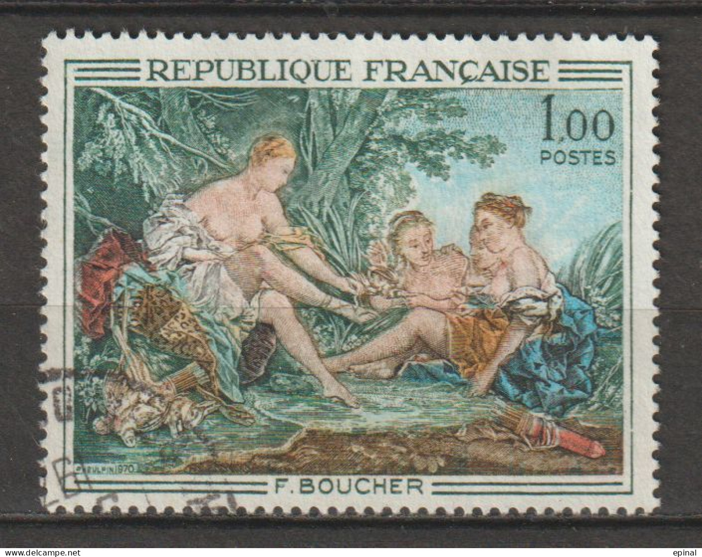 FRANCE : N° 1652 Oblitéré (Oeuvres D'art) - PRIX FIXE - - Used Stamps