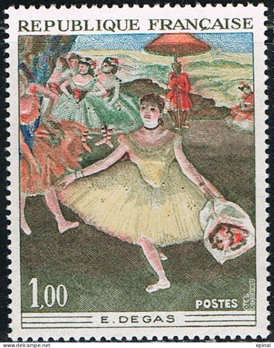 FRANCE : N° 1653 ** ("Danseuse Au Bouquet Saluant", De Degas) - PRIX FIXE - - Nuovi