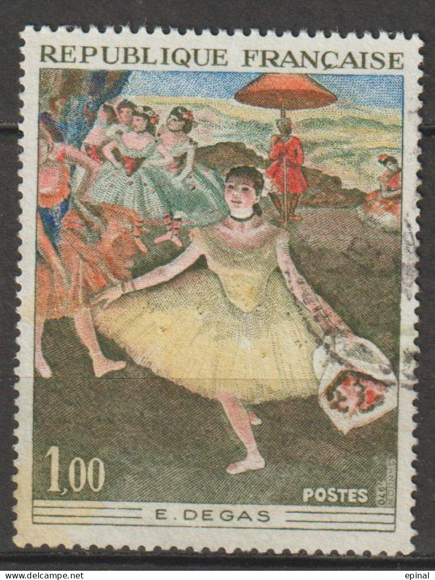 FRANCE : N° 1653 Oblitéré* ("Danseuse Au Bouquet Saluant", De Degas) - PRIX FIXE - - Usati