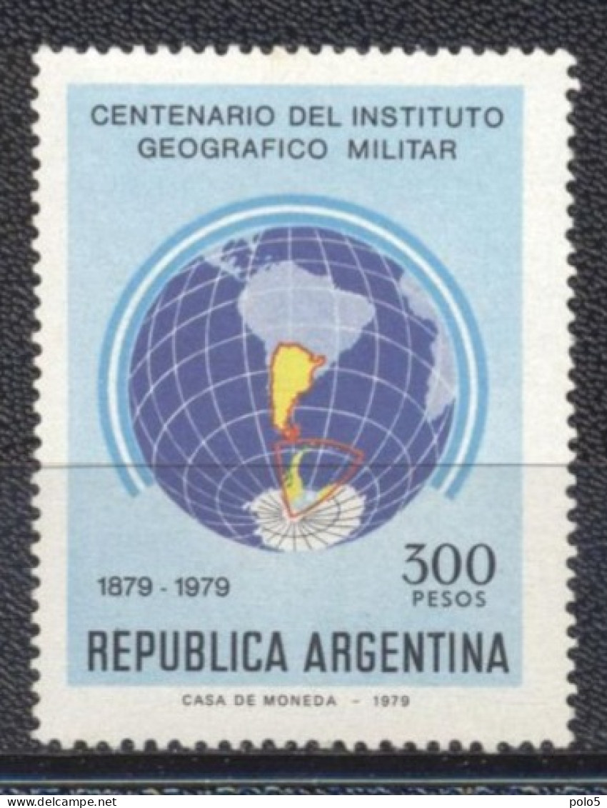 Argentina 1979- The 100th Anniversary Of The Military Geographical Institute Set (1v) - Unused Stamps