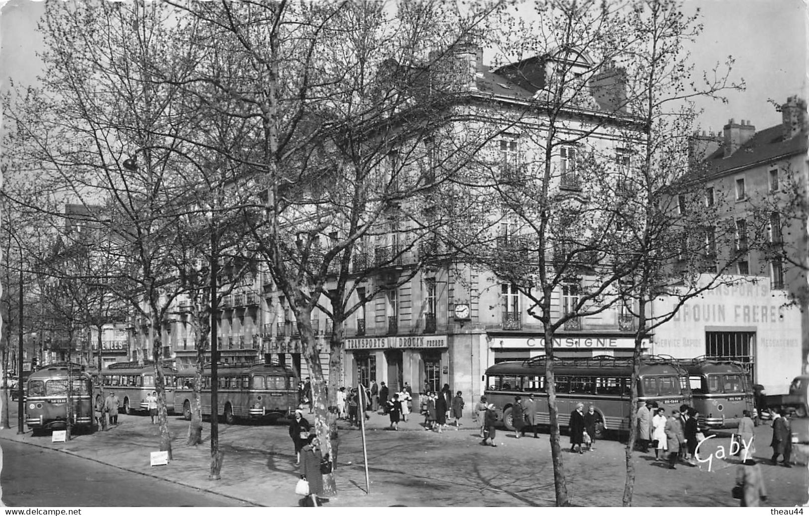 ¤¤  -  NANTES  -  Gare Routière " DROUIN "  -  Cours Des Cinquante Otage  -  Bus, Car   -   ¤¤ - Nantes