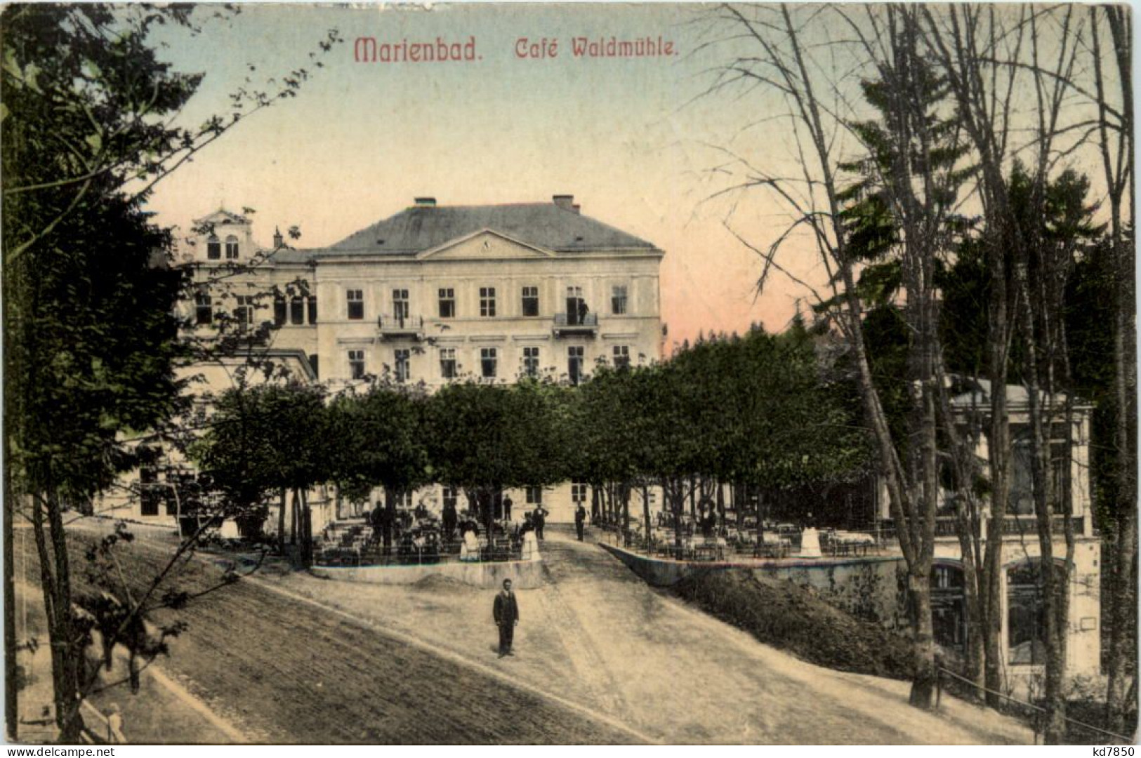 Marienbad - Cafe Waldmühle - Bohemen En Moravië