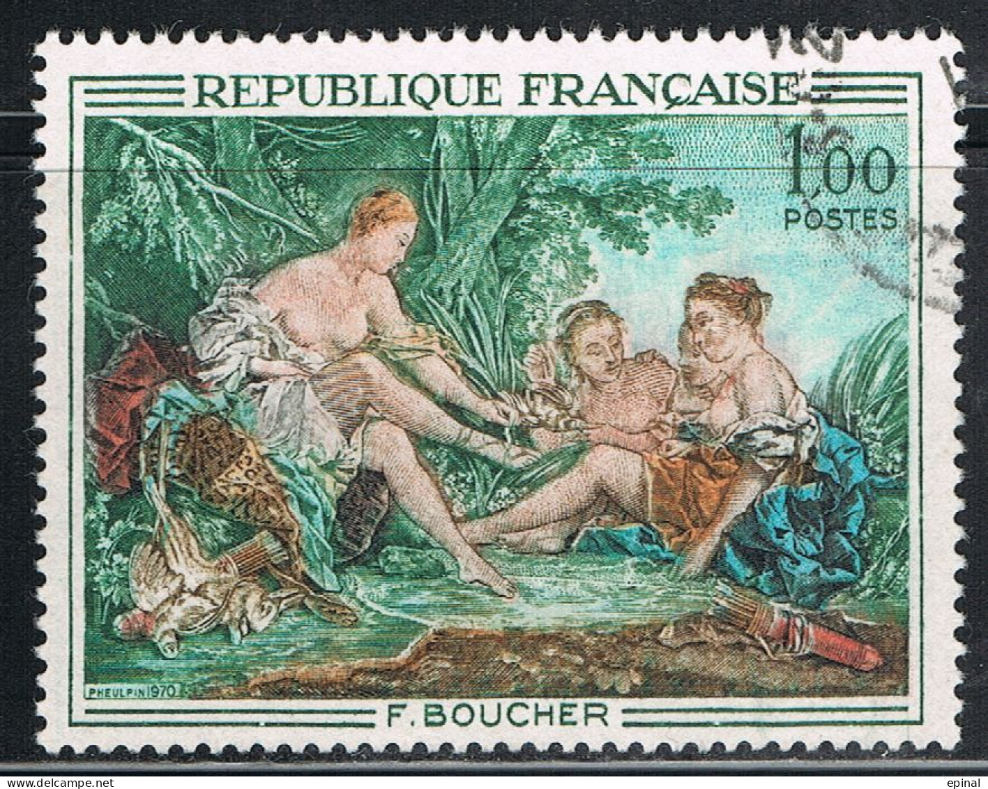FRANCE : N° 1652-1653-1654 Oblitérés (Oeuvres D'art) - PRIX FIXE - - Used Stamps