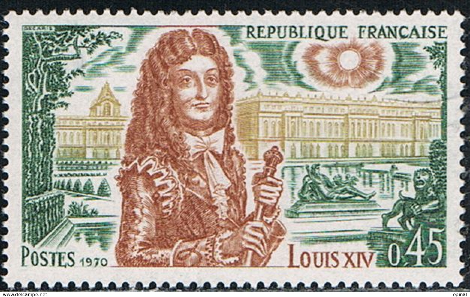 FRANCE : N° 1656 ** (Louis XIV) - PRIX FIXE - - Unused Stamps