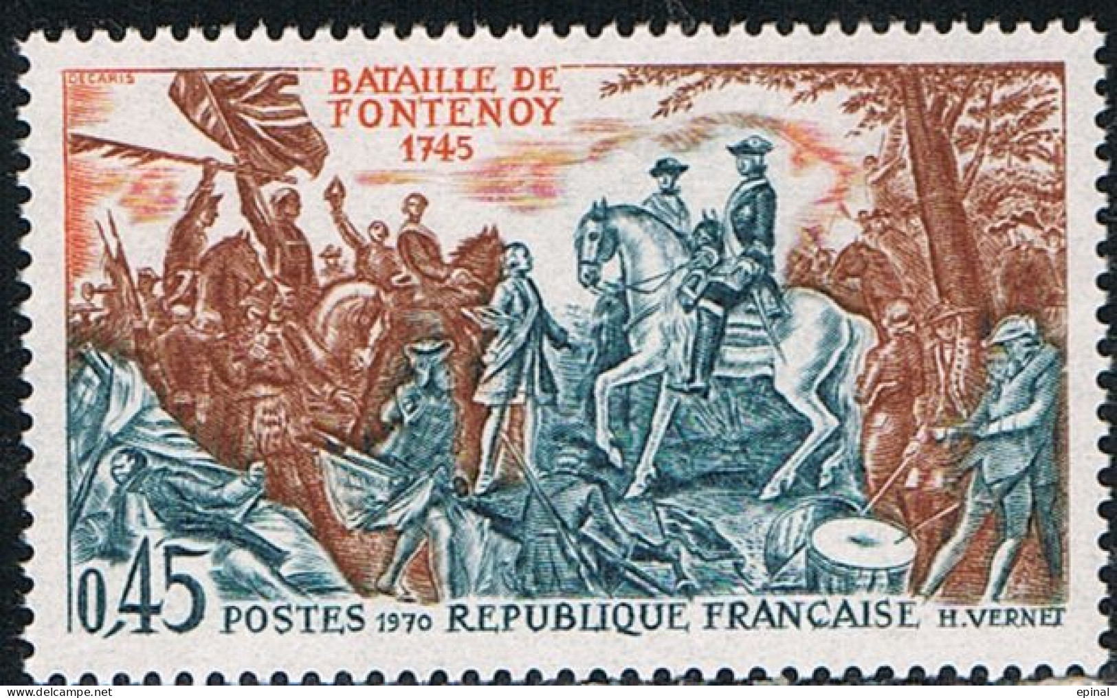 FRANCE : N° 1657 ** (Bataille De Fontenoy) - PRIX FIXE - - Ungebraucht