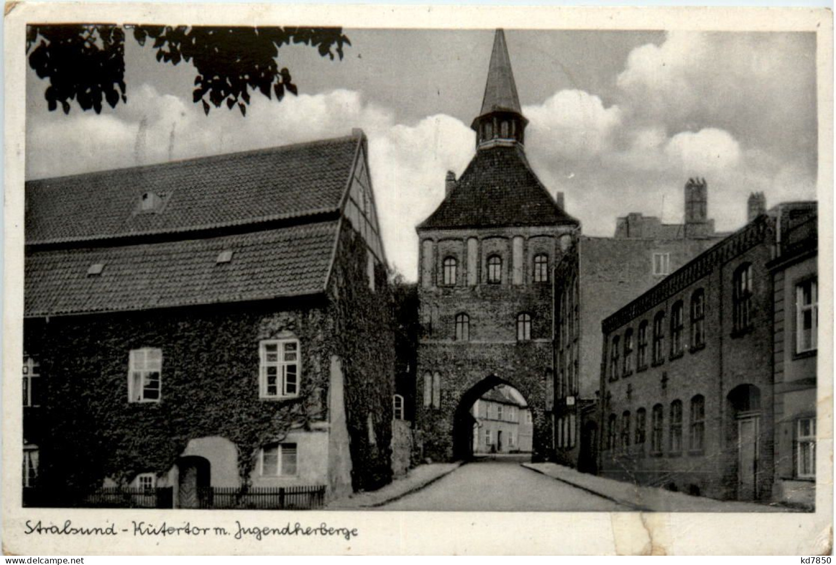 Stralsund, Kütertor Mit Jugendherberge - Stralsund