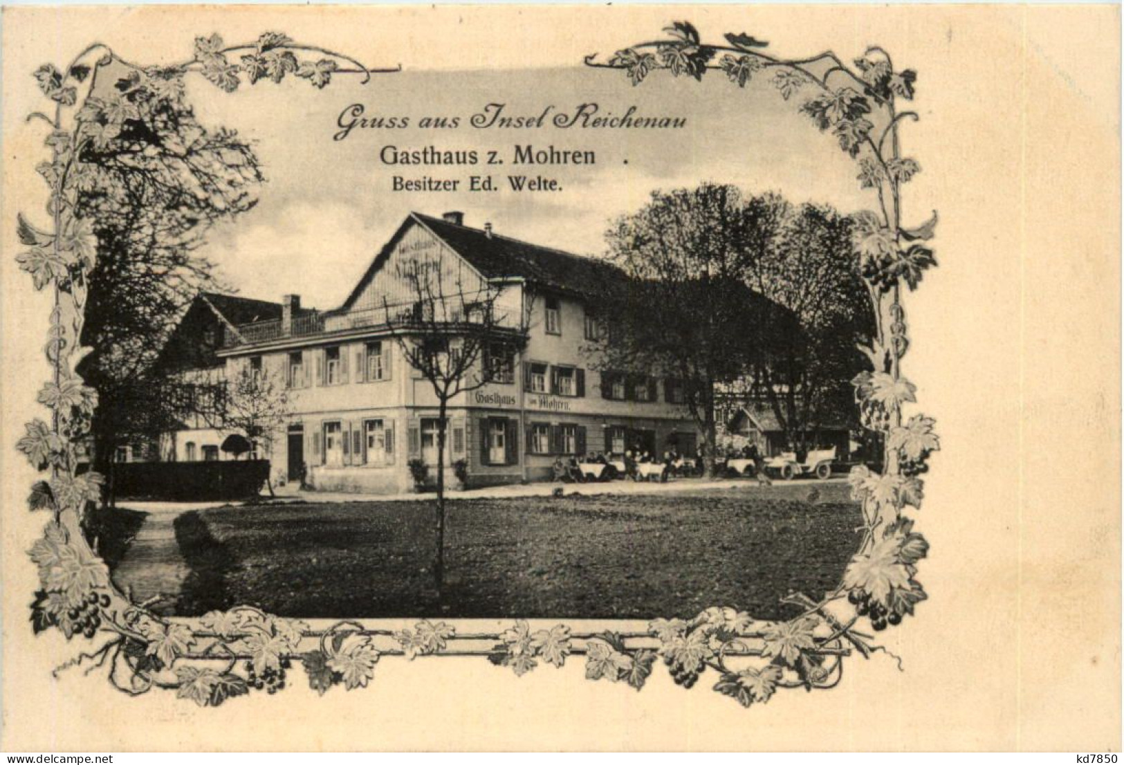 Gruss Aus Insel Reichenau - Gasthaus Zum Mohren - Konstanz