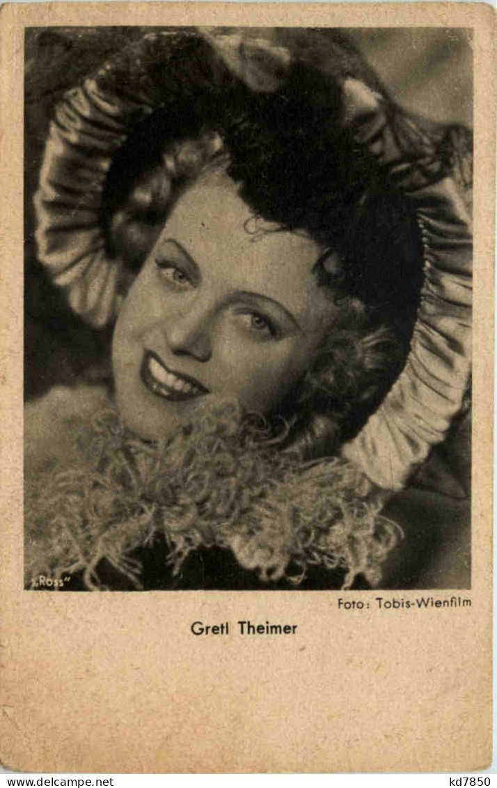 Gretl Theimer - Schauspieler - Acteurs