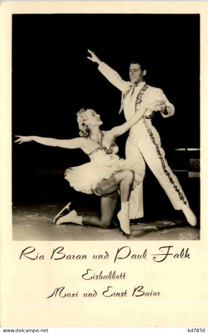 Eisballett - Ria Baran Und Paul Falk - Wintersport
