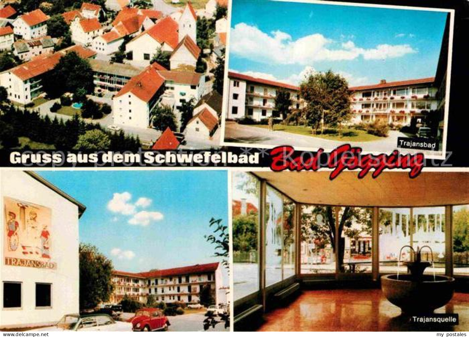 72841105 Bad Goegging Trajansbad Fliegeraufnahme Trajansquelle Bad Goegging - Other & Unclassified