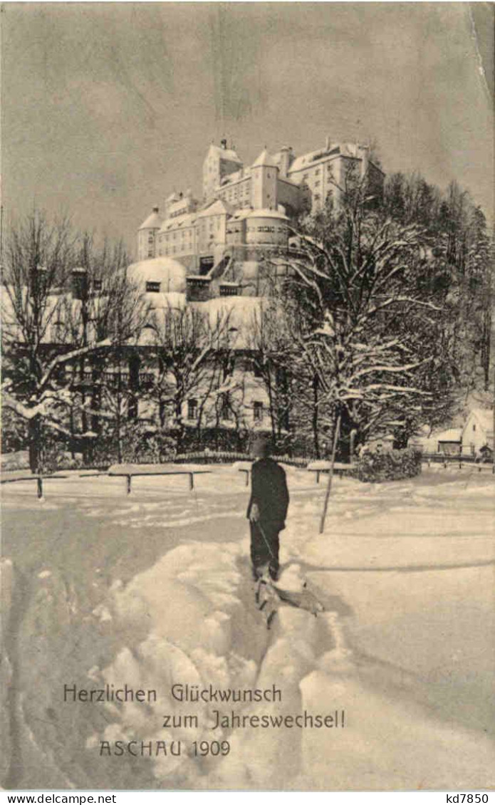 Aschau - Neujahr 1909 - Rosenheim